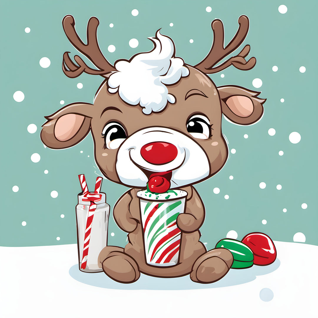 Peppermint Shake For My Baby Reindeer