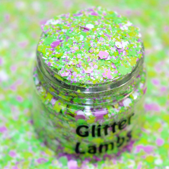 Fairies In The Garden Glitter by GlitterLambs.com