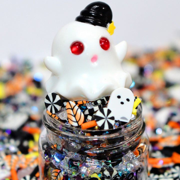 Fall Festival At Ghostly Hallows Halloween Clay Sprinkles by GlitterLambs.com