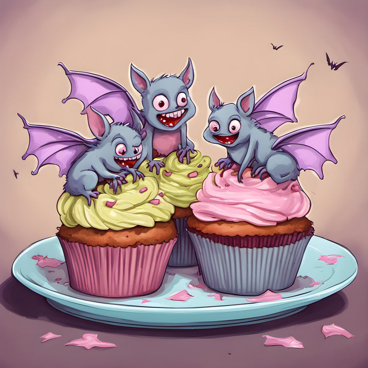 Don't Feed The Bats Cupcakes Or Candy After Midnight