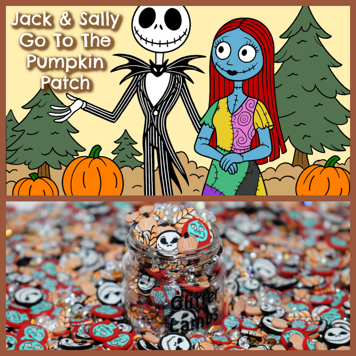 Jack And Sally Go To The Pumpkin Patch