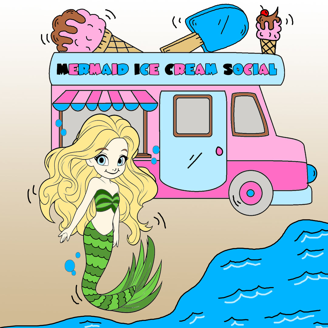 Mermaid Ice Cream Social
