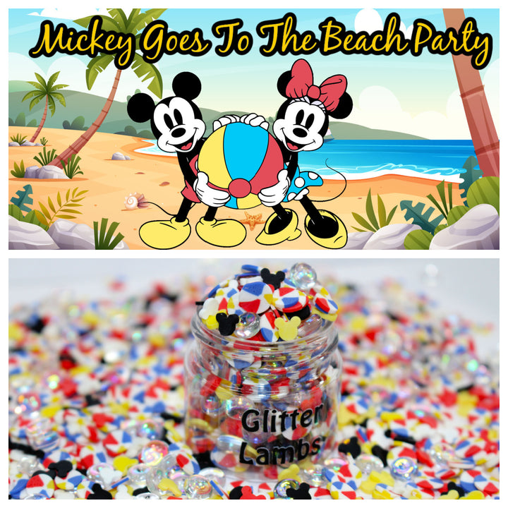Mickey Goes To The Beach Party