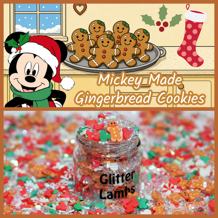Mickey Made Gingerbread Cookies
