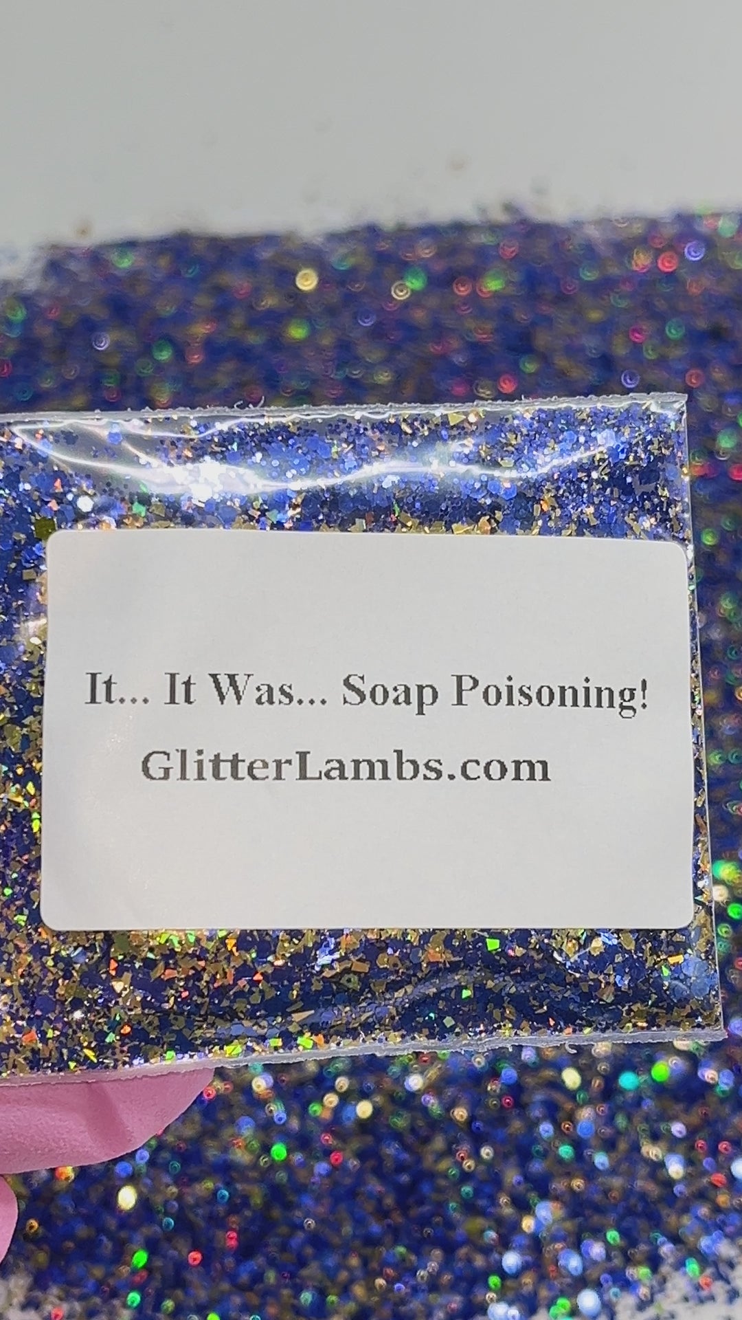 It...It Was...Soap Poisoning!