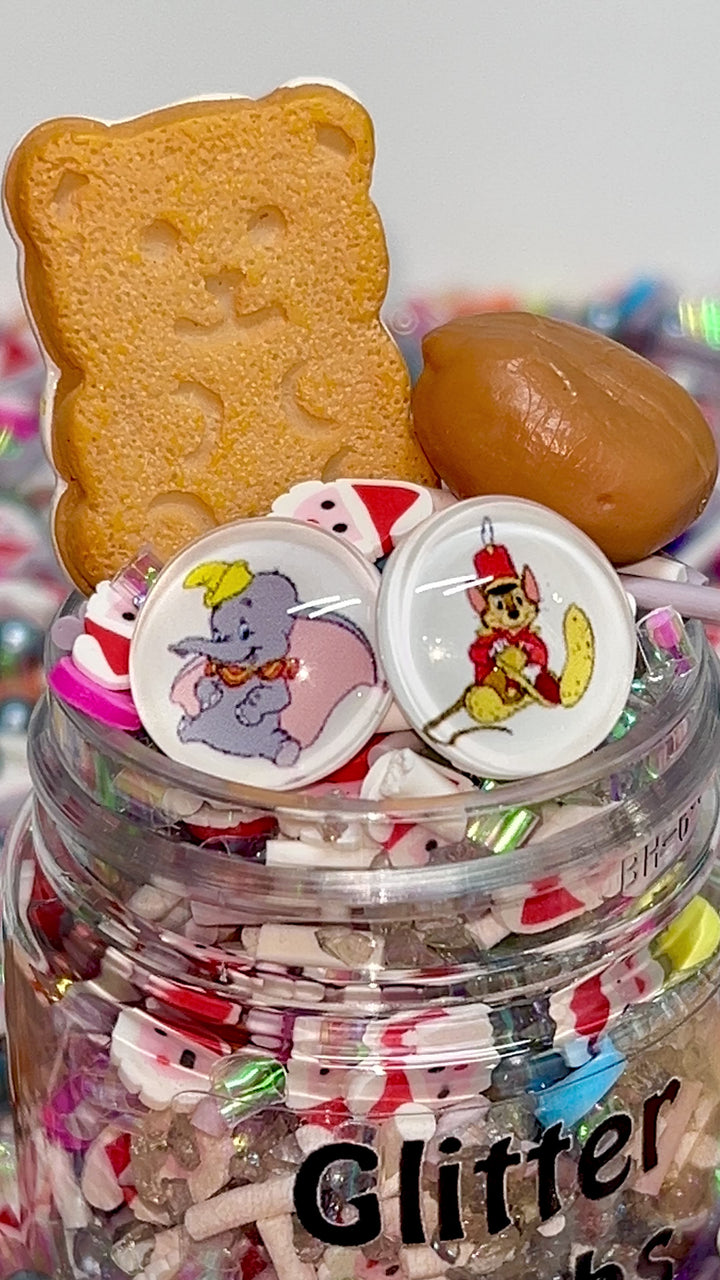 Dear Santa, Please Bring Peanuts & Sandwich Cookies. Love, Dumbo & Timothy The Mouse (Limited Edition)