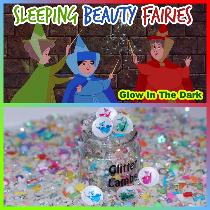 Sleeping Beauty Fairies (Glow In The Dark)