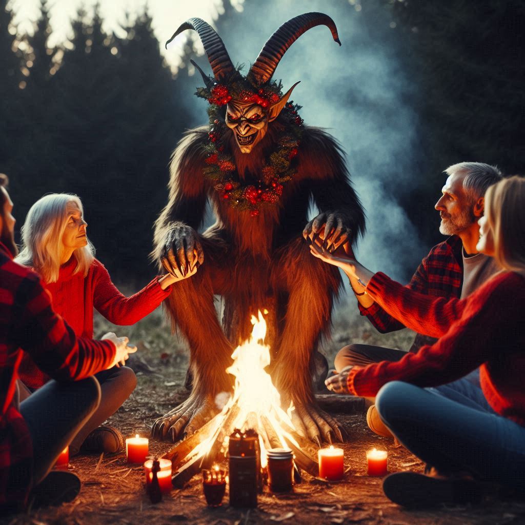 Summoning Krampus The X-Mas Demon (Glow In The Dark)