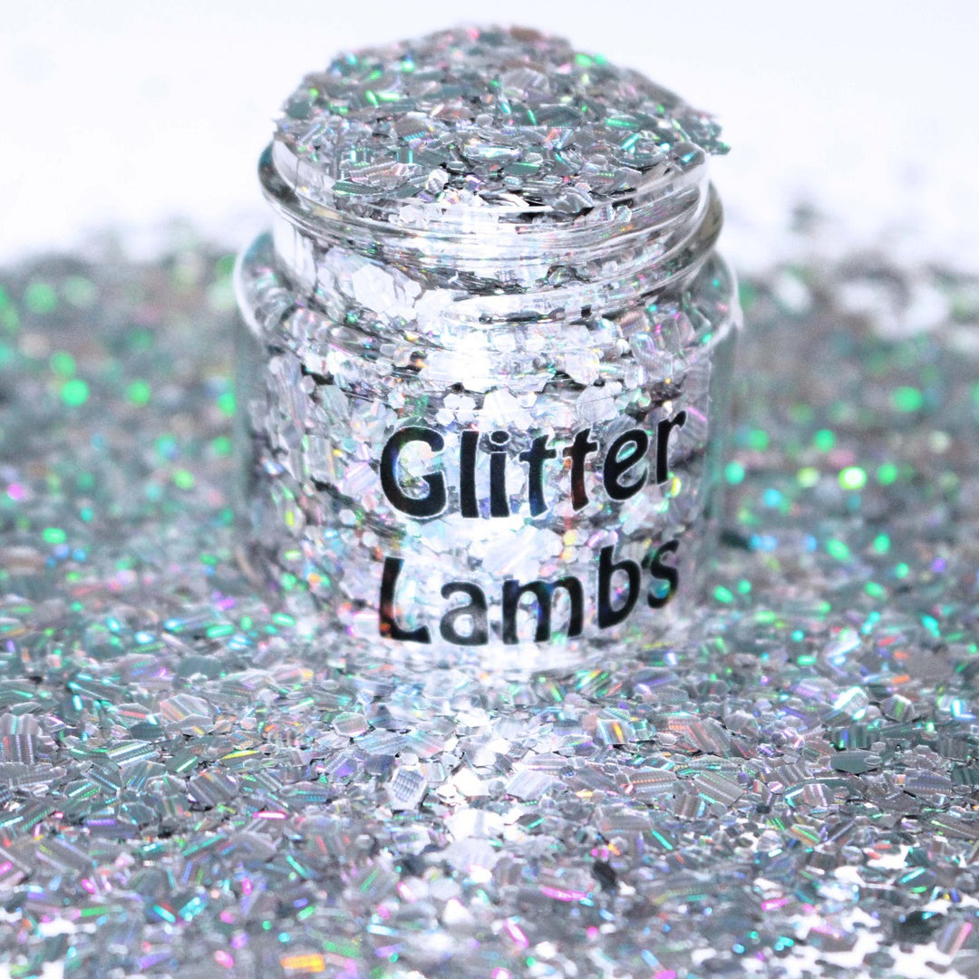 The Elves Burnt My Tinsel In The Fireplace Christmas Glitter by GlitterLambs.com