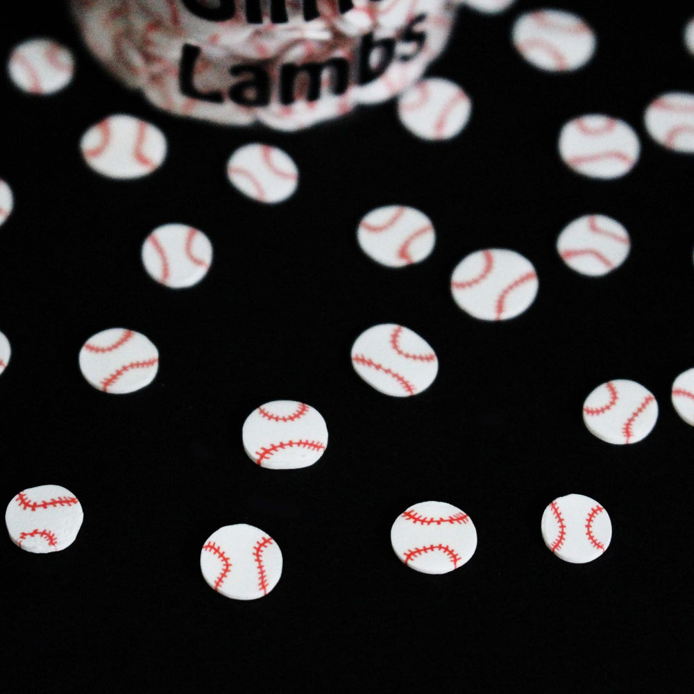 Baseball Game Fake Sprinkles by GlitterLambs.com