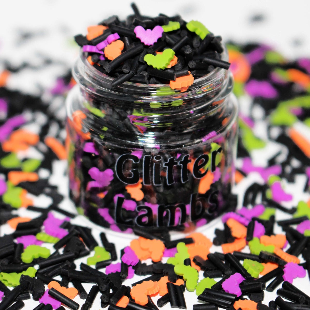 Bat Stew Halloween Fake Polymer Clay Sprinkles – Glitter Lambs