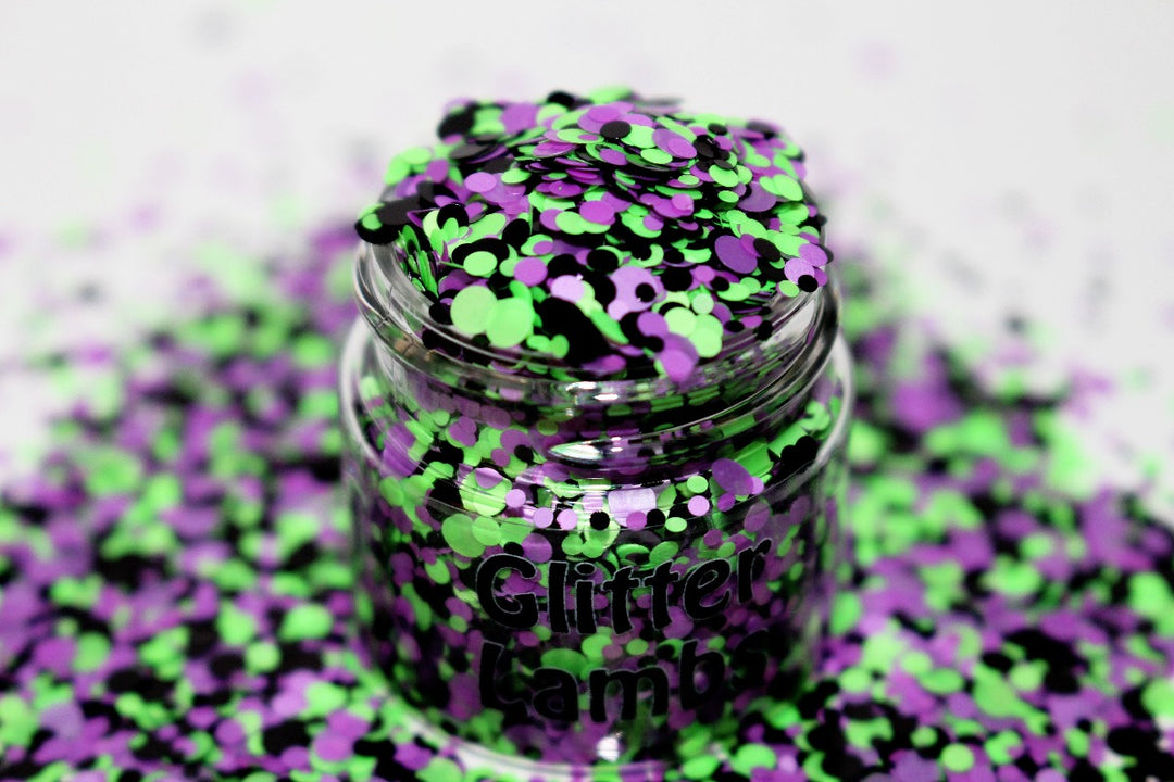 Beetlejuice - Glitter - Purple Fine Glitter Mix with Holographic