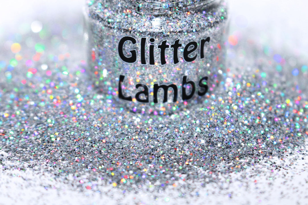 Silver Holographic Glitter – Resin Crafter