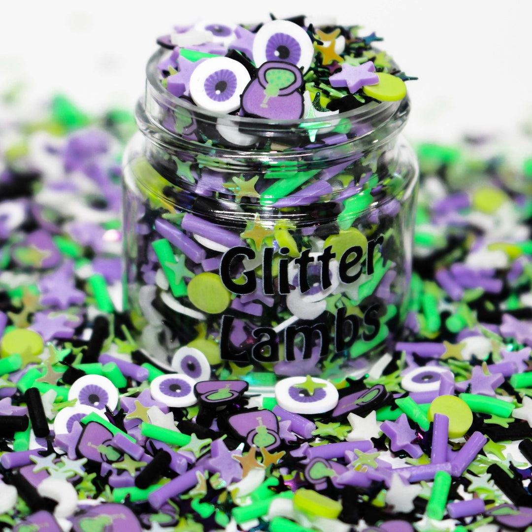 JELLY BEANS 15pc - Polymer Clay Sprinkles - Fake Sprinkles - Clay Slic –  Posh Glitter, LLC