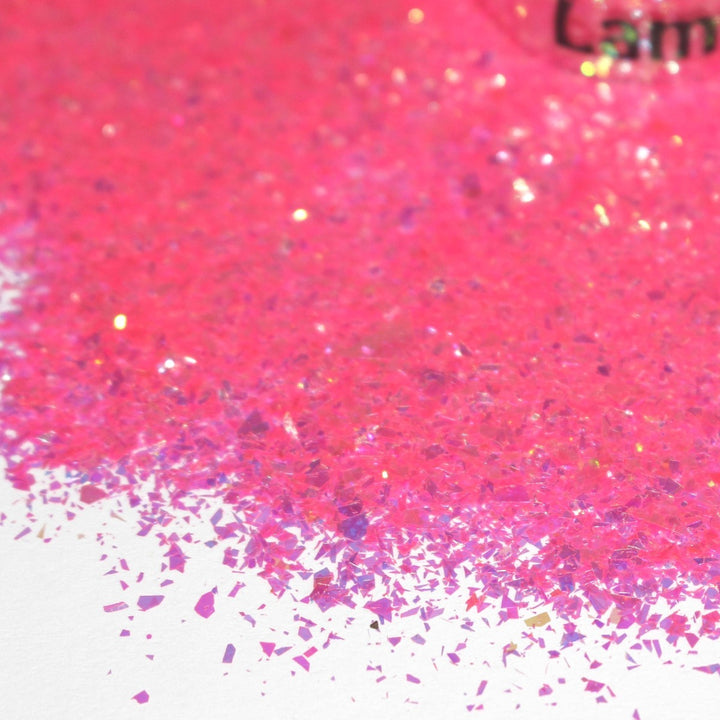 Christmas Slippers Pink Glitter by GlitterLambs.com