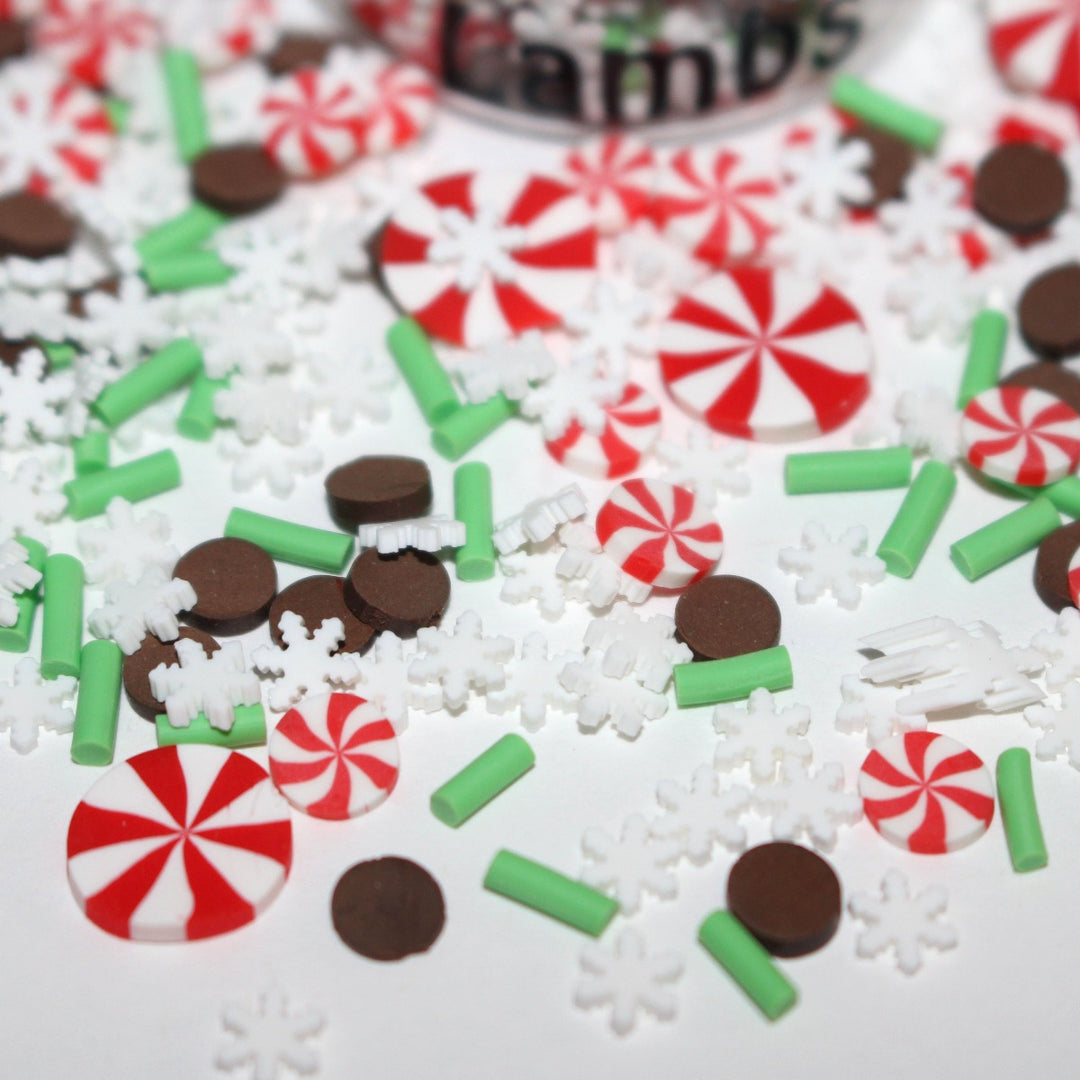 Candyland Forest Blizzard Christmas Clay Sprinkles