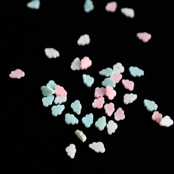 Care Bear  Clouds Fake Sprinkles by GlitterLambs.com