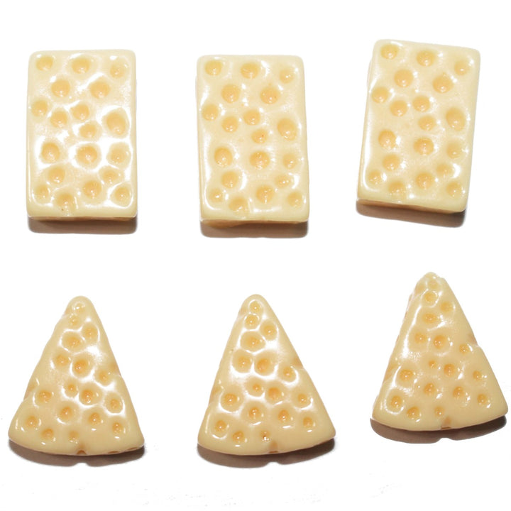 Cheese Slice Cabochons
