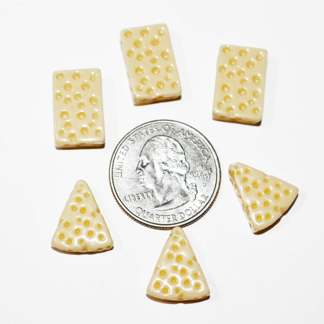 Cheese Slice Cabochons