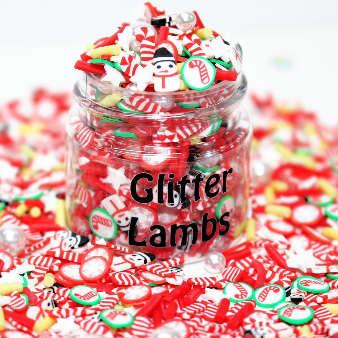 Christmas Baking With Granny Clay Sprinkles by GlitterLambs.com