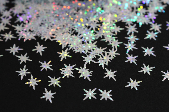 Christmas Star Glitter by GlitterLambs.com