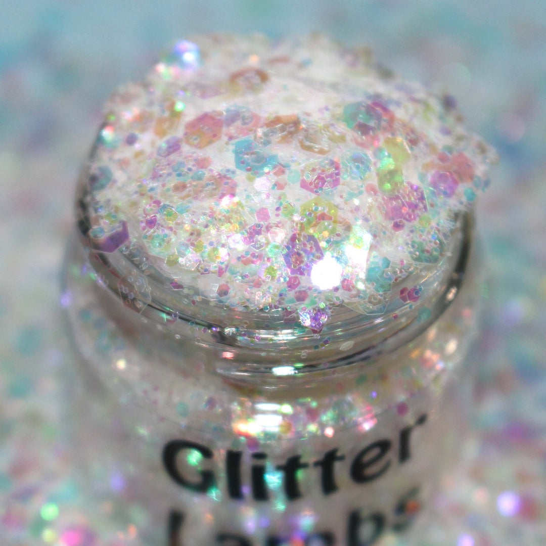 Cloud Car Glitter by GlitterLambs.com
