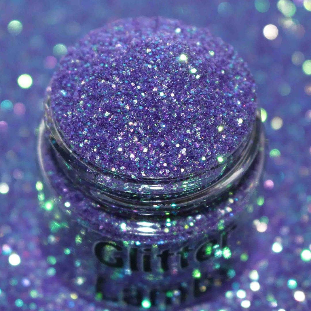 Concord Grape Lollipop Purple Iridescent Glitter by GlitterLambs.com