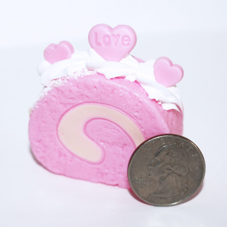  Dessert Cake Roll Cabochon For Christmas Gingerbread House Making, Crafts, etc