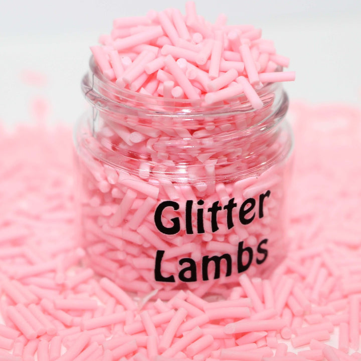 Dreaming Of A Pink Christmas Clay Sprinkles by GlitterLambs.com