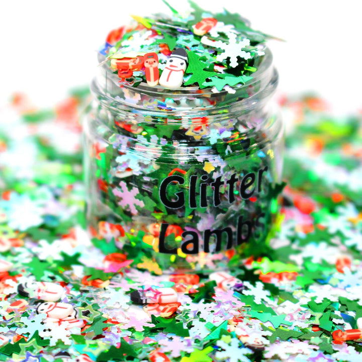 Enchanted Christmas Trail Glitter & Clay Sprinkles by GlitterLambs.com