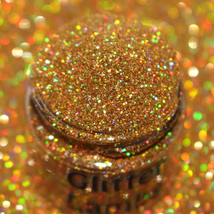 Everything You Touch Turns To Gold Holographic Glitter by GlitterLambs.com (.008)