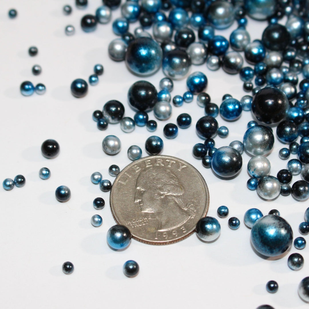 Ghost Particles Beads 3-10mm by GlitterLambs.com