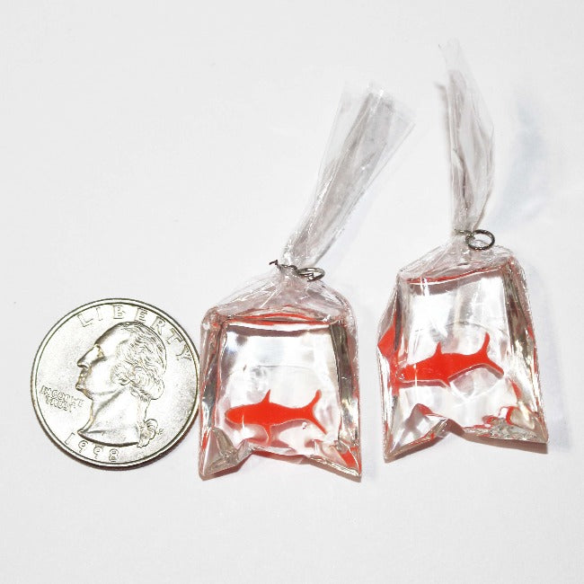 Goldfish In A Bag Cabochons