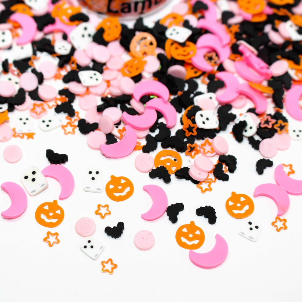 20gm, Polymer Clay Slices, WITCHES BREW, Halloween Clay Sprinkles, Clay  Slices Crafts, Polymer Clay Sprinkles, Decoden, Clay Confetti, 1 BAG (21) -  Jennifer's Goodies Galore