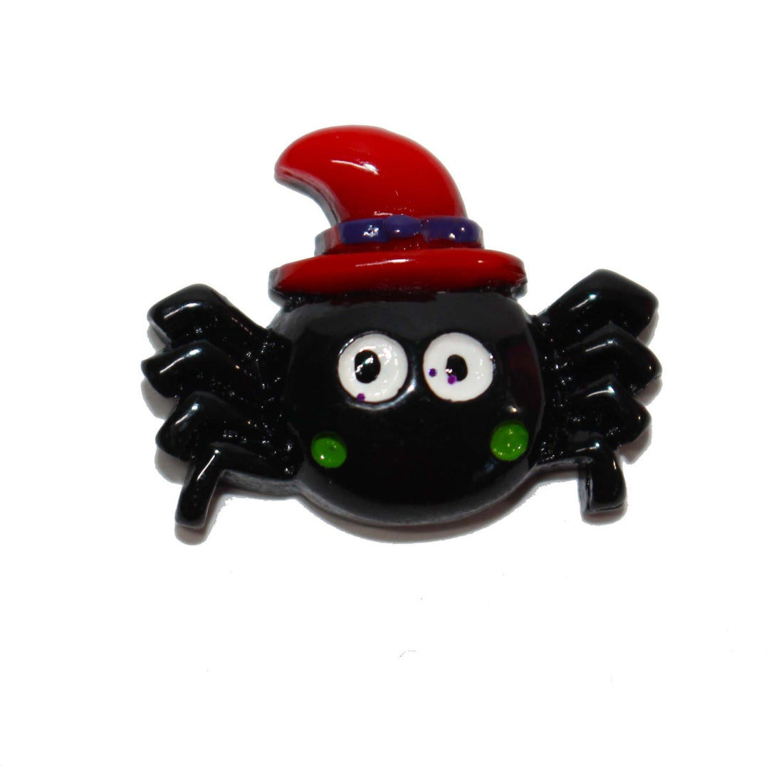 Halloween Spider Miniature Cabochon by GlitterLambs.com