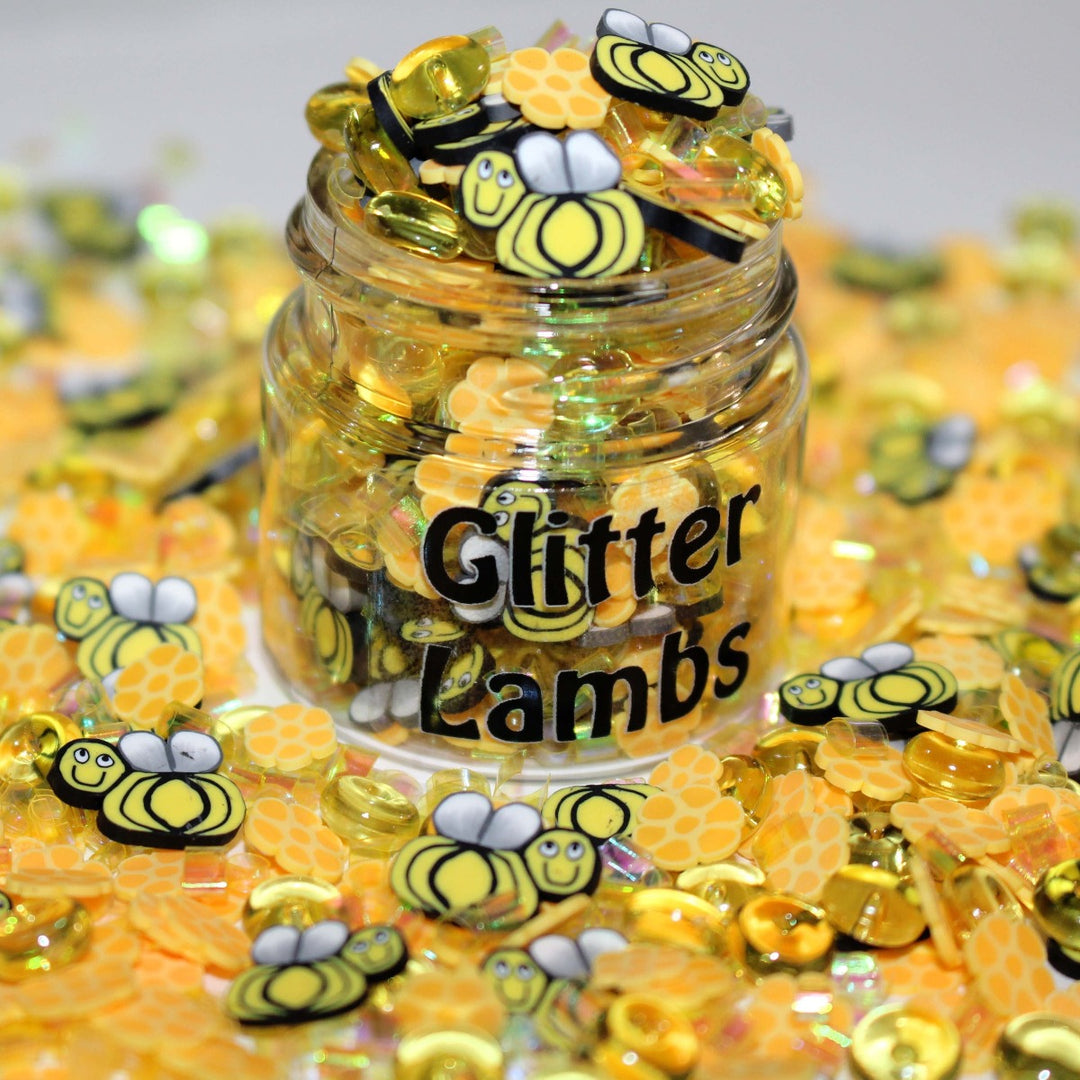 Honey Bee Farm Clay Sprinkles &amp; Beads by GlitterLambs.com