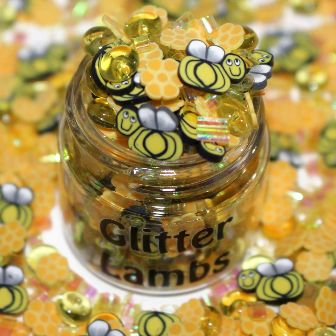 Honey Bee Farm Clay Sprinkles &amp; Beads by GlitterLambs.com