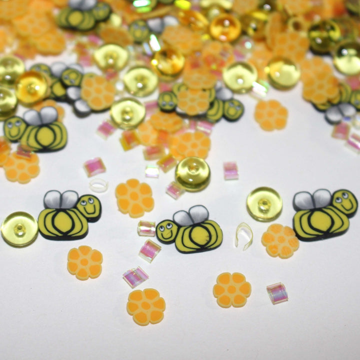 Honey Bee Farm Clay Sprinkles &amp; Beads by GlitterLambs.com