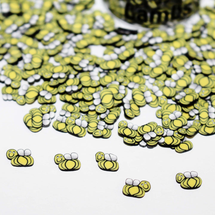 Honey Bees Fake Sprinkles by GlitterLambs.com