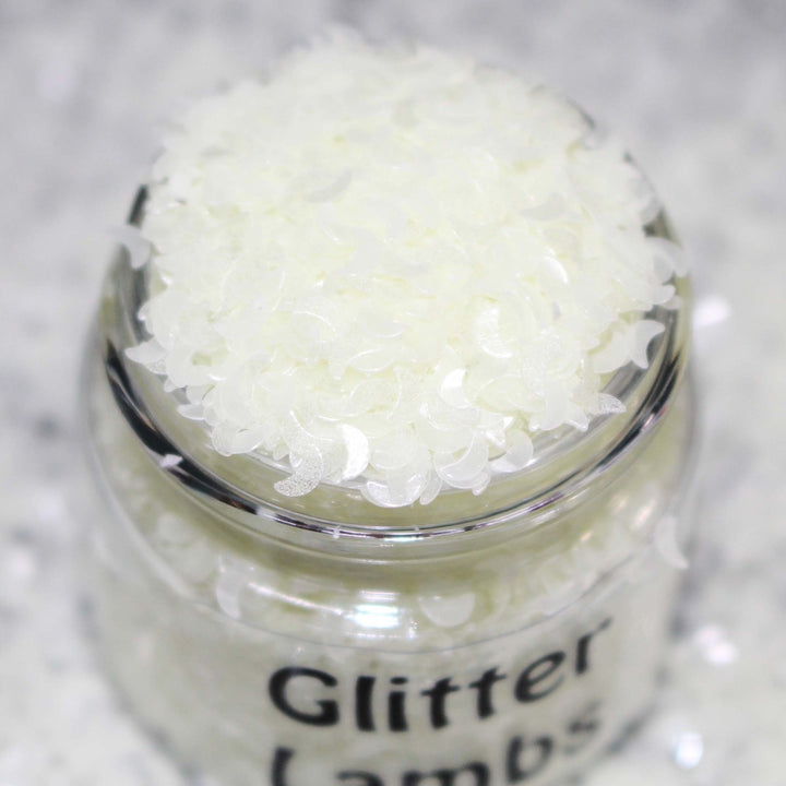 Howling At The Moon Halloween Glitter Glow In The Dark By GlitterLambs.com 3mm