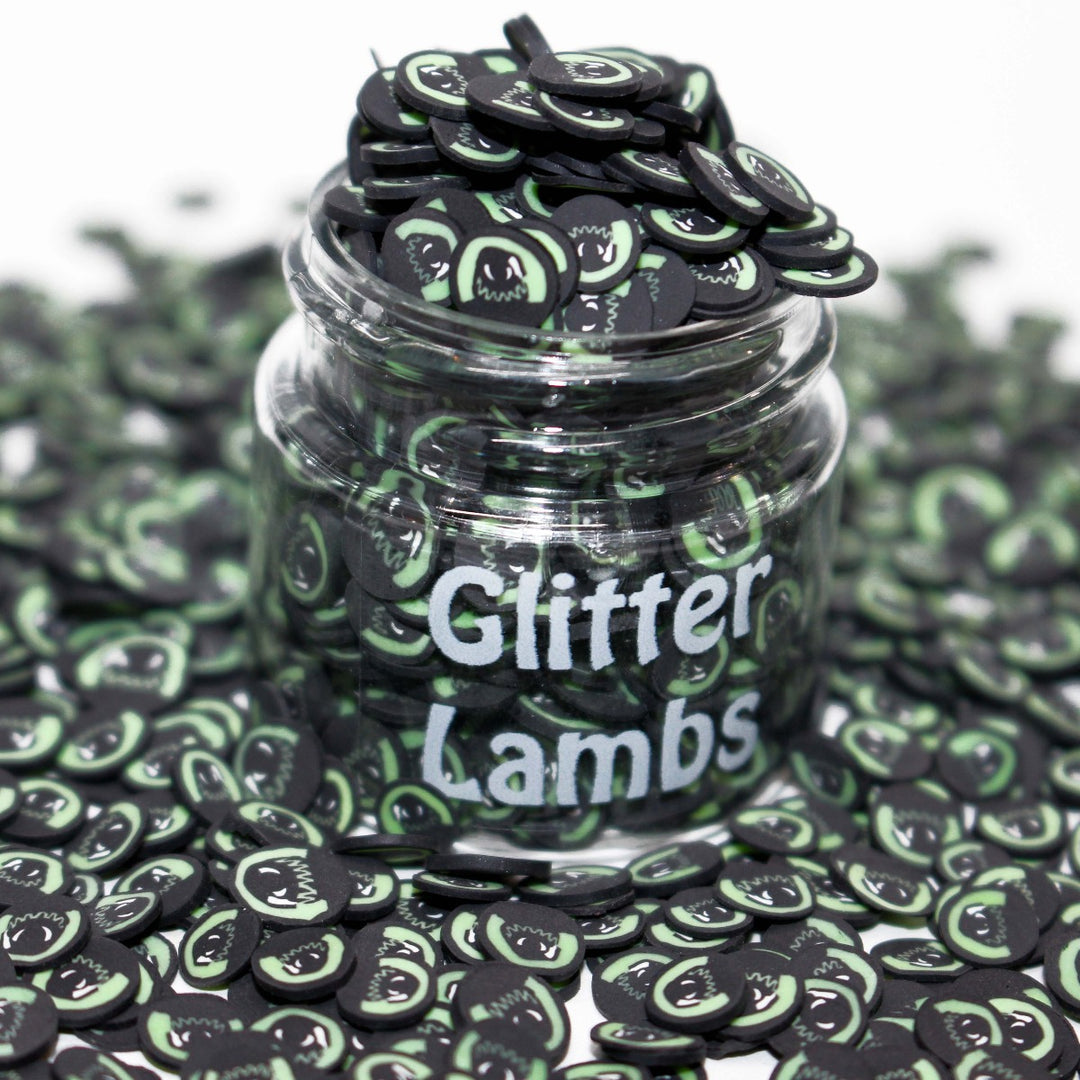 I Might Just Cook A Special Batch Halloween Clay Sprinkles by GlitterLambs.com