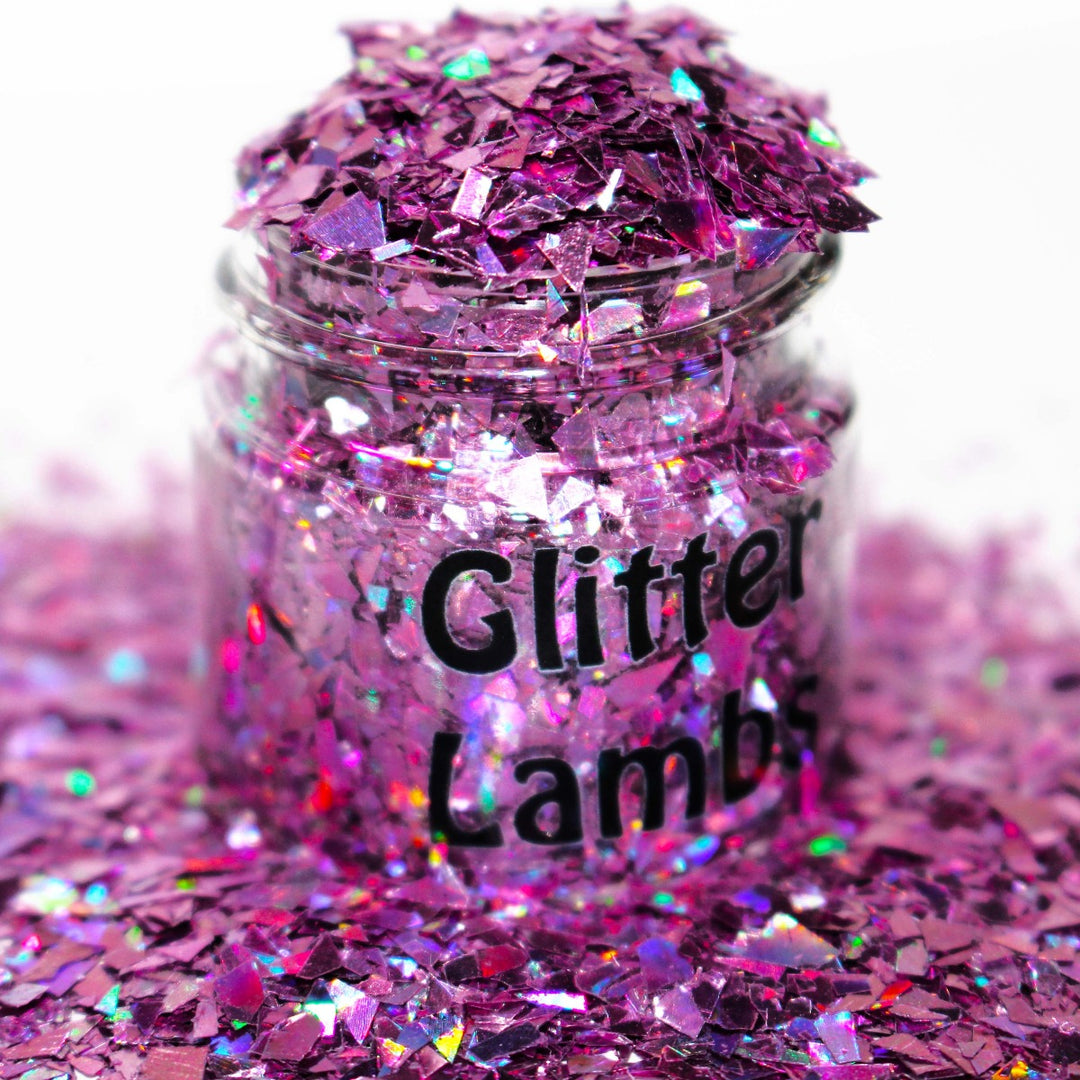 Jabberwocky Museum Glitter by GlitterLambs.com | Purple Holographic Mylar