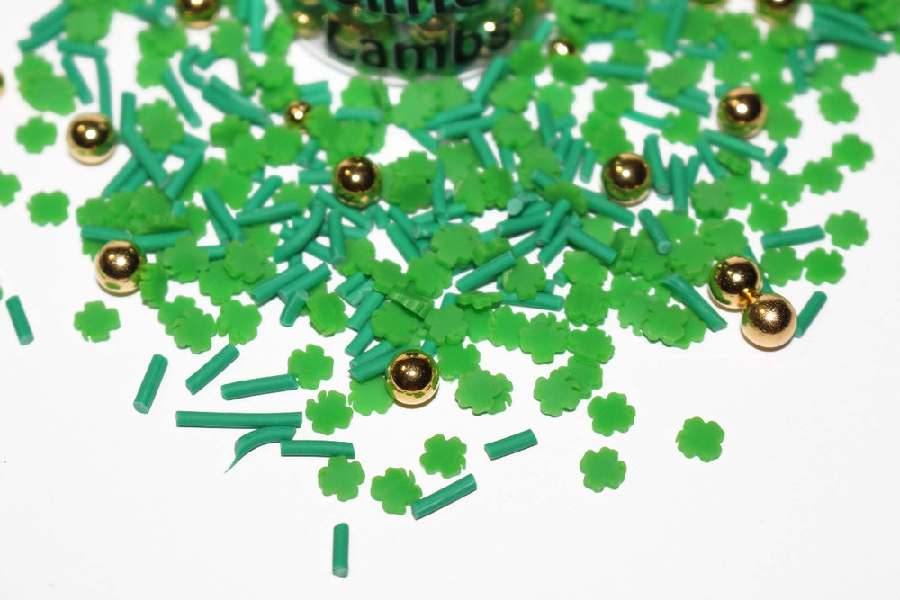 Kiss Me I'm IRISH Clay Sprinkles by GlitterLambs.com St. Patrick's Day