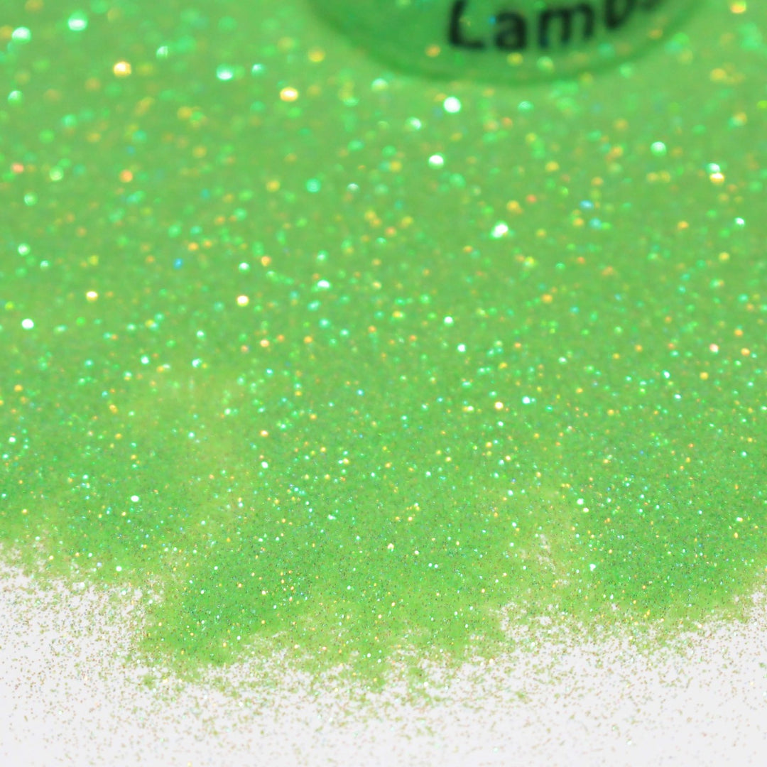Lemon Lime Snow Cone Green Cosmetic Iridescent Glitter (.004)