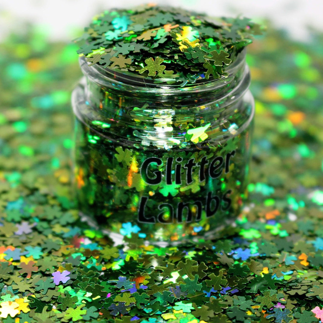 Leprechaun Clovers St Patrick's Day Glitter