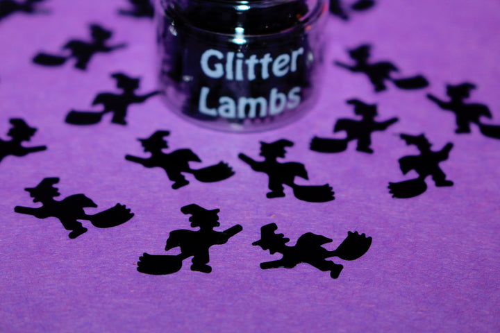 Let's Fly Witches Halloween Hocus Pocus Glitter by GlitterLambs.com
