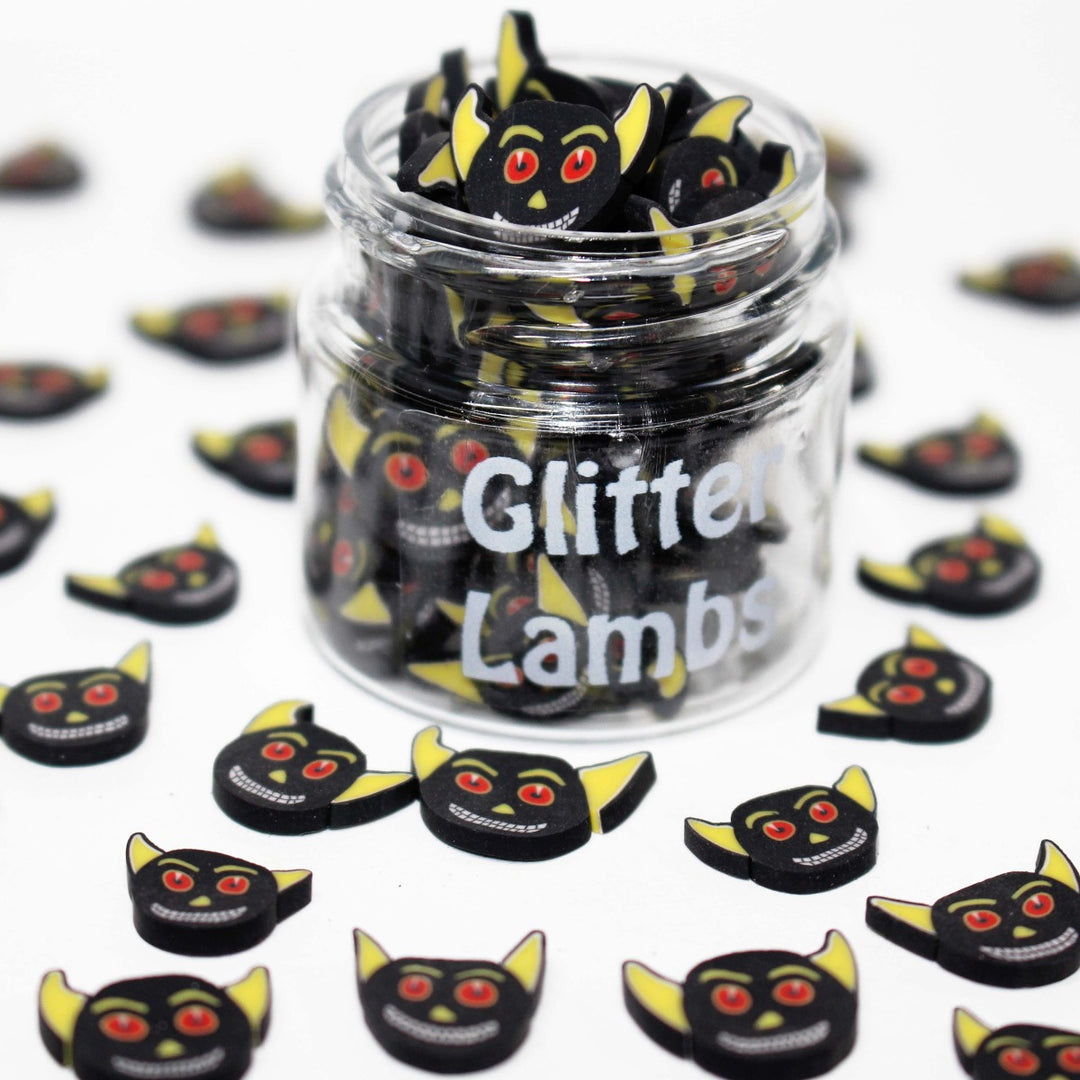 Let's Get Evil Halloween Clay Slice Sprinkles by GlitterLamb.com