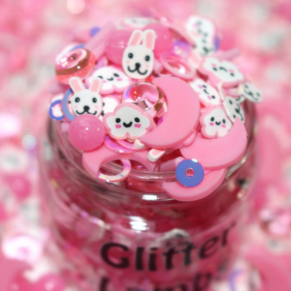 Little Bunny Foo Foo Clay Sprinkles & Beads by GlitterLambs.com