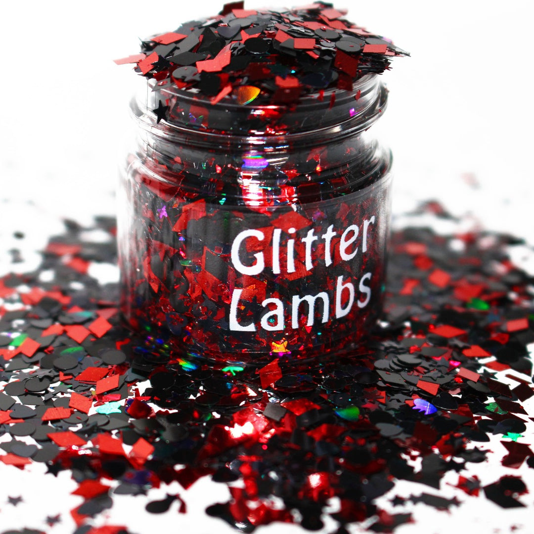 Lord Licorice Glitter. Great for crafts, nails, resin, body, jewelry making, etc. by GlitterLambs.com