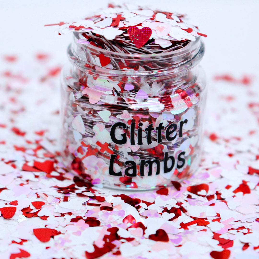 Love Struck Valentine Glitter by GlitterLambs.com